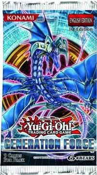 Generation Force - Booster Pack [1st Edition] - Generation Force YuGiOh trading card