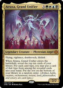 Atraxa, Grand Unifier - Promo Pack: Phyrexia: All Will Be One (PPONE) #196p - Mythic Rare Magic: The Gathering Trading Card