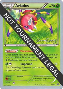 Ariados - 2016 (Jesper Eriksen) - World Championship Decks (WCD) #6/98 - Uncommon Pokémon Trading Card