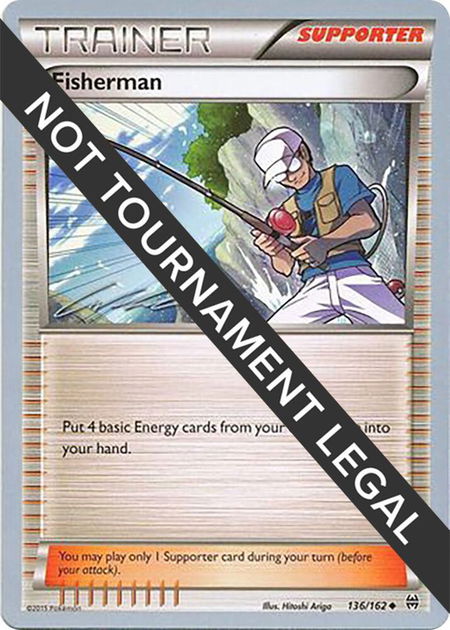 Fisherman - 2016 (Cody Walinski) - World Championship Decks Pokémon trading card