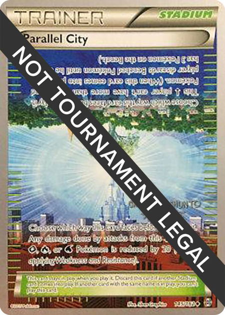 Parallel City - 2016 (Shunto Sadahiro) - World Championship Decks Pokémon trading card