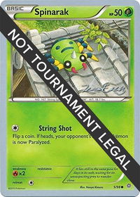 Spinarak - 2016 (Jesper Eriksen) - World Championship Decks (WCD) #5/98 - Common Pokémon Trading Card