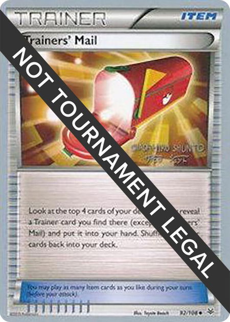 Trainers' Mail - 2016 (Shunto Sadahiro) - World Championship Decks Pokémon trading card