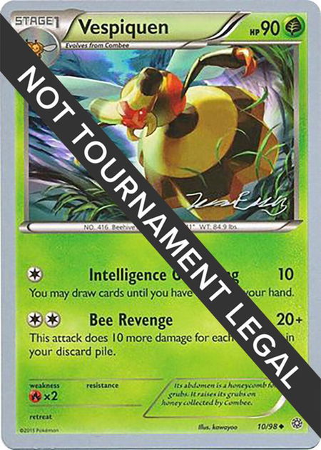 Vespiquen - 2016 (Jesper Eriksen) - World Championship Decks Pokémon trading card