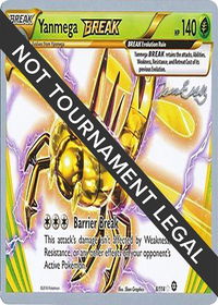 Yanmega BREAK - 2016 (Jesper Eriksen) - World Championship Decks (WCD) #8/114 - Rare BREAK Pokémon Trading Card