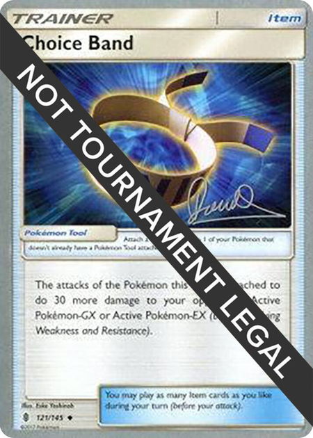 Choice Band - 2017 (Diego Cassiraga) - World Championship Decks Pokémon trading card