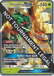 Decidueye GX - 2017 (Kabu Fukase) - World Championship Decks (WCD) #12/149 - Ultra Rare Pokémon Trading Card