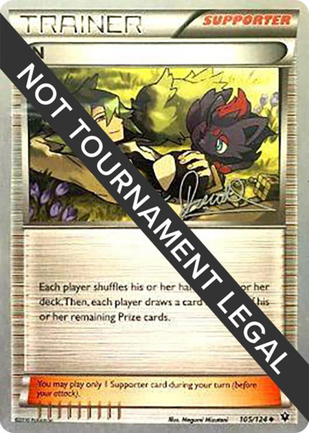 N - 2017 (Diego Cassiraga) - World Championship Decks Pokémon trading card