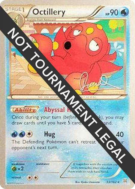 Octillery - 2017 (Diego Cassiraga) - World Championship Decks Pokémon trading card