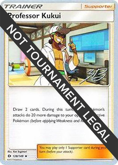 Professor Kukui - 2017 (Zachary Bokhari) - World Championship Decks Pokémon trading card