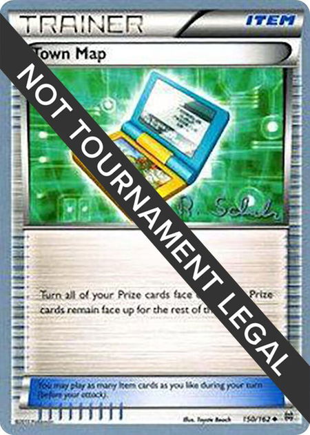 Town Map - 2018 (Robin Schulz) - World Championship Decks Pokémon trading card