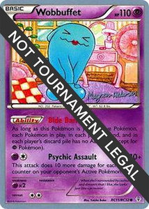 Wobbuffet - 2018 (Magnus Pedersen) - World Championship Decks (WCD) #RC11/RC32 - Common Pokémon Trading Card