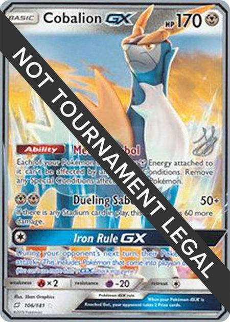 Cobalion GX - 2019 (Henry Brand) - World Championship Decks Pokémon trading card