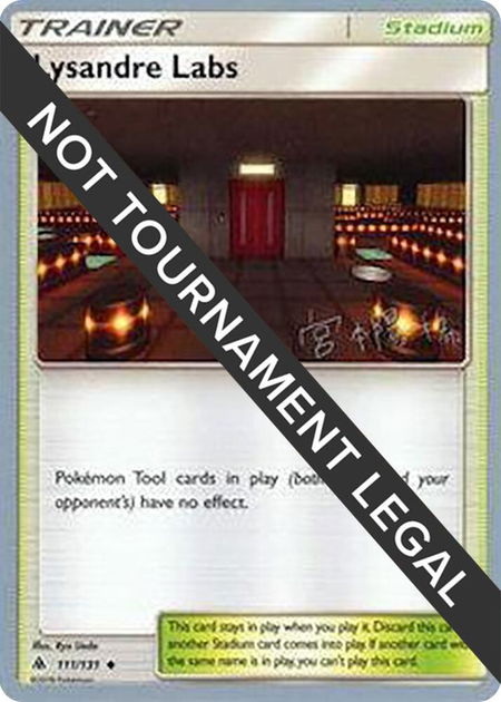 Lysandre Labs - 2019 (Haruki Miyamoto) - World Championship Decks Pokémon trading card