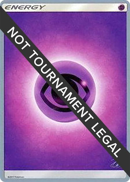 Psychic Energy - 2019 (Henry Brand) trading card from World Championship Decks Psychic Energy - 2019 (Henry Brand) - World Championship Decks Pokémon trading card