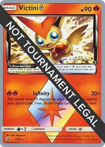 Victini Prism Star - 2019 (Kaya Lichtleitner) - World Championship Decks (WCD) #7/70 - Prism Rare Pokémon Trading Card