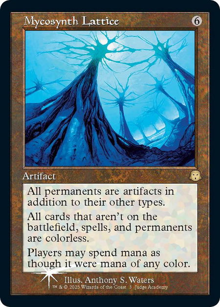 Mycosynth Lattice - Judge Promos Magic: The Gathering trading card