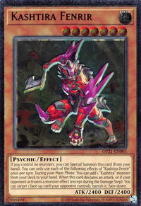Kashtira Fenrir (UTR) - OTS Tournament Pack 21 (OP21) #OP21-EN003 - Ultimate Rare YuGiOh Trading Card