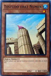 Testudo erat Numen - OTS Tournament Pack 21 (OP21) #OP21-EN014 - Common / Short Print YuGiOh Trading Card