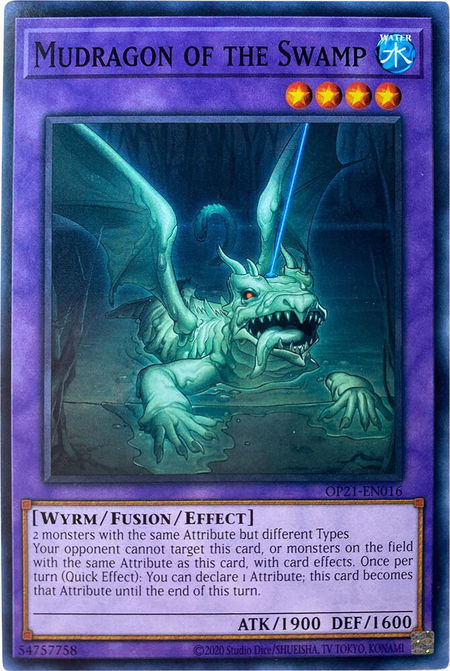 Mudragon of the Swamp - OTS Tournament Pack 21 YuGiOh trading card