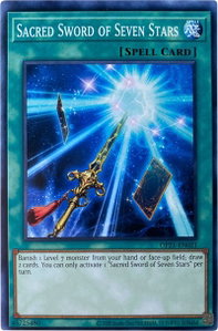 Sacred Sword of Seven Stars - OTS Tournament Pack 21 (OP21) #OP21-EN021 - Common / Short Print YuGiOh Trading Card