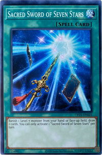 Sacred Sword of Seven Stars - OTS Tournament Pack 21 (OP21) #OP21-EN021 - Common / Short Print YuGiOh Trading Card