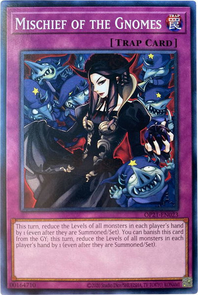 Mischief of the Gnomes - OTS Tournament Pack 21 YuGiOh trading card