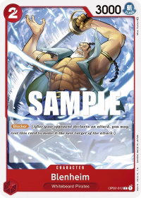 Blenheim - Paramount War (OP02) #OP02-012 - Common One Piece Trading Card