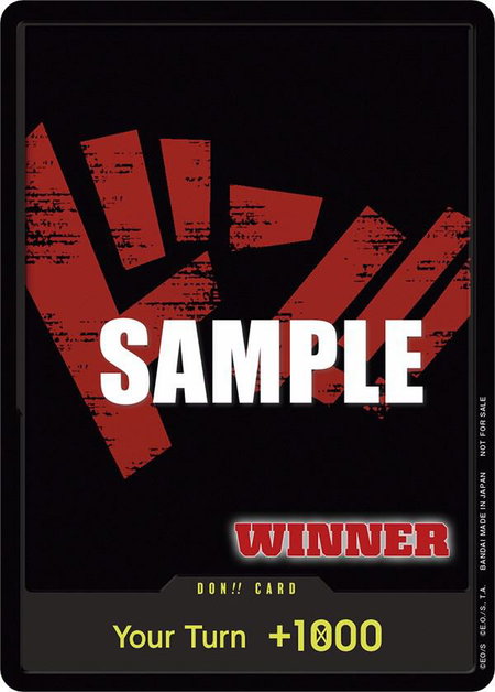 DON!! Card (Tournament Pack Vol. 2) [Winner] - One Piece Promotion Cards One Piece trading card