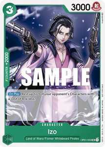 Izo (Tournament Pack Vol. 2) - One Piece Promotion Cards (OP-PR) #OP01-033 - Promo One Piece Trading Card