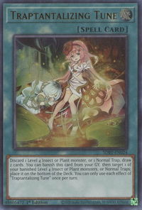 Traptantalizing Tune - Structure Deck: Beware of Traptrix (SDBT) #SDBT-EN024 - Ultra Rare YuGiOh Trading Card