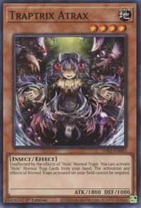 Traptrix Atrax - Structure Deck: Beware of Traptrix (SDBT) #SDBT-EN003 - Common / Short Print YuGiOh Trading Card