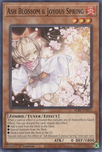 Ash Blossom & Joyous Spring - Structure Deck: Beware of Traptrix (SDBT) #SDBT-EN014 - Common / Short Print YuGiOh Trading Card