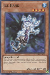 Ice Hand - Structure Deck: Beware of Traptrix (SDBT) #SDBT-EN021 - Common / Short Print YuGiOh Trading Card