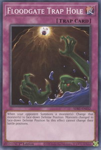 Floodgate Trap Hole - Structure Deck: Beware of Traptrix (SDBT) #SDBT-EN032 - Common / Short Print YuGiOh Trading Card