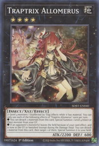 Traptrix Allomerus - Structure Deck: Beware of Traptrix (SDBT) #SDBT-EN040 - Common / Short Print YuGiOh Trading Card