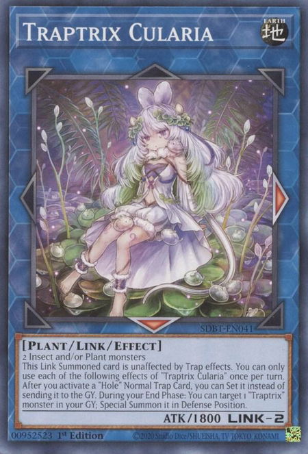 Traptrix Cularia - Structure Deck: Beware of Traptrix YuGiOh trading card