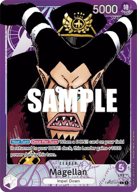 Magellan (071) (Alternate Art) - Paramount War One Piece trading card