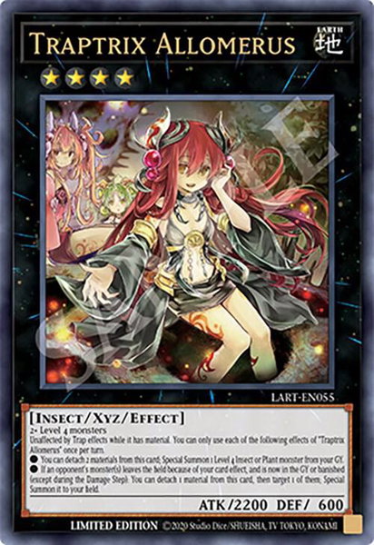 Traptrix Allomerus - The Lost Art Promotion YuGiOh trading card