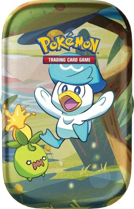 Paldea Friends Mini Tin [Quaxly & Smoliv] - Miscellaneous Cards & Products Pokémon trading card