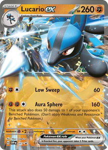 Lucario ex - 017 - SV: Scarlet & Violet Promo Cards (SVP) #017 - Promo Pokémon Trading Card