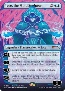 Jace, the Mind Sculptor - Secret Lair Showdown (SLP) #8001 - Mythic Rare Magic: The Gathering Trading Card