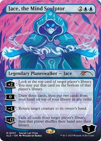 Jace, the Mind Sculptor - Secret Lair Showdown (SLP) #8001 - Mythic Magic: The Gathering Trading Card