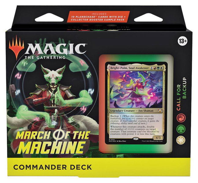 March of the Machine Commander Deck - Call For Backup trading card from Commander: March of the Machine March of the Machine Commander Deck - Call For Backup - Commander: March of the Machine Magic: The Gathering trading card