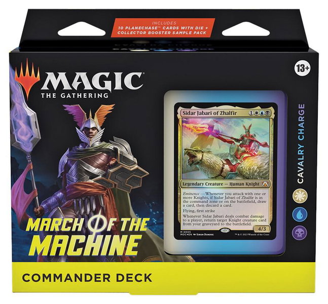 March of the Machine Commander Deck - Cavalry Charge trading card from Commander: March of the Machine March of the Machine Commander Deck - Cavalry Charge - Commander: March of the Machine Magic: The Gathering trading card