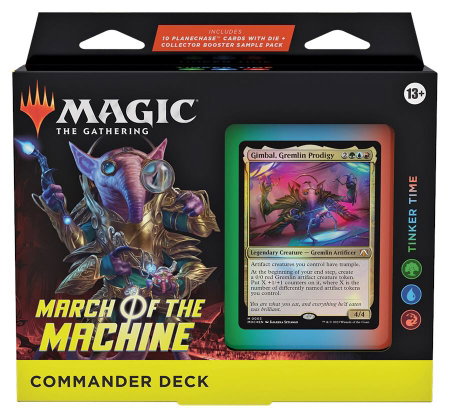 March of the Machine Commander Deck - Tinker Time - Commander: March of the Machine Magic: The Gathering trading card
