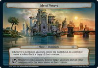 Isle of Vesuva - Planechase: March of the Machine (MOC) #147 - Token Magic: The Gathering Trading Card