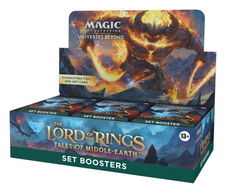 Universes Beyond: The Lord of the Rings: Tales of Middle-earth - Set Booster Box - Universes Beyond: The Lord of the Rings: Tales of Middle-earth Magic: The Gathering trading card