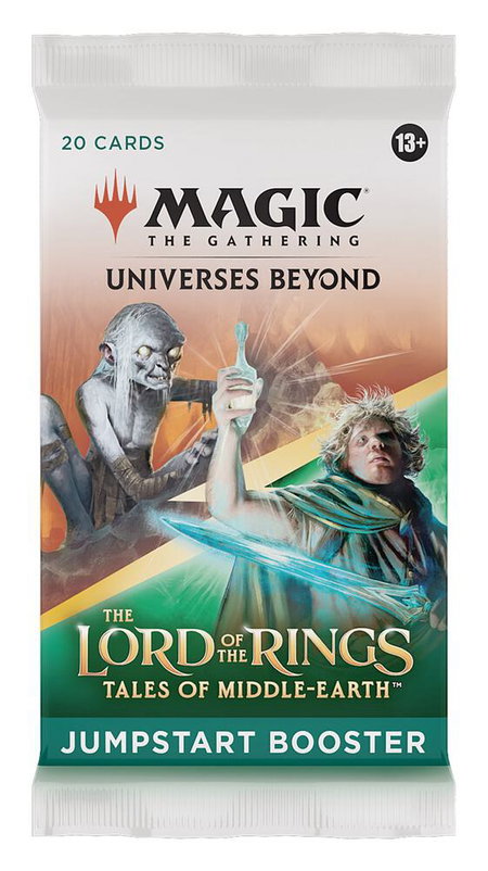 Universes Beyond: The Lord of the Rings: Tales of Middle-earth - Jumpstart Booster Pack trading card from Universes Beyond: The Lord of the Rings: Tales of Middle-earth Universes Beyond: The Lord of the Rings: Tales of Middle-earth - Jumpstart Booster Pack - Universes Beyond: The Lord of the Rings: Tales of Middle-earth Magic: The Gathering trading card