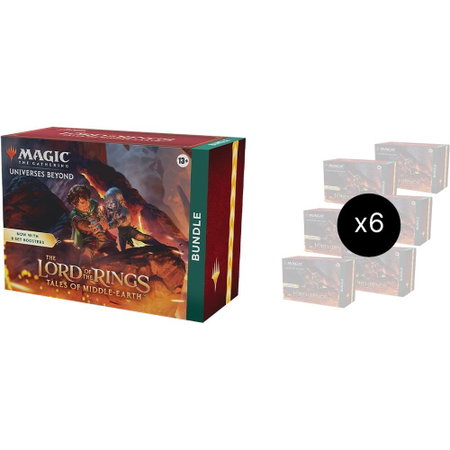 Universes Beyond: The Lord of the Rings: Tales of Middle-earth - Bundle Case trading card from Universes Beyond: The Lord of the Rings: Tales of Middle-earth Universes Beyond: The Lord of the Rings: Tales of Middle-earth - Bundle Case - Universes Beyond: The Lord of the Rings: Tales of Middle-earth Magic: The Gathering trading card